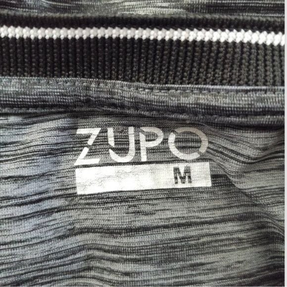 Zupo Tshirt Mens M Gray Crew Neck Short Sleeve Summer Casual - Picture 2 of 4